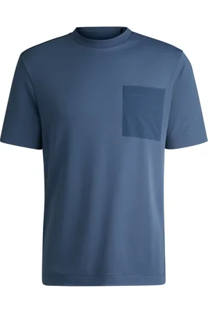 HUGO BOSS Camiseta con bolsillo de parche