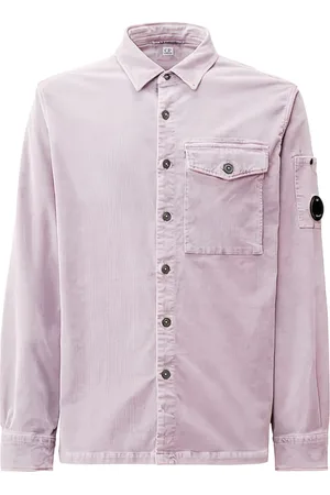C.P. Company Camisa con placa del logo