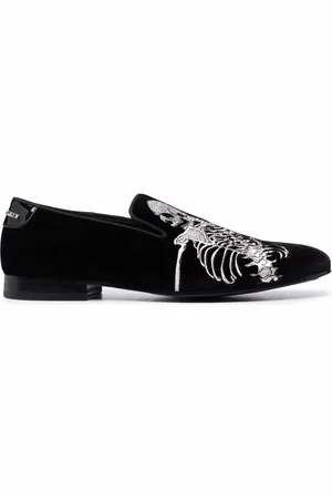 Philipp Plein Mocasines Skeleton tipo slip-on