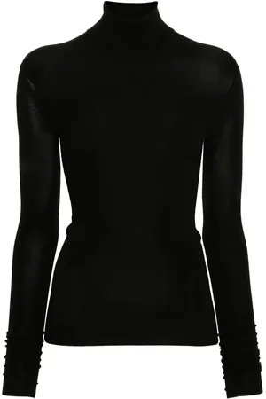Serafini Top con cuello alto