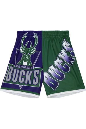Mitchell & Ness Pantalones cortos NBA Milwaukee Bucks Big Face 5.0