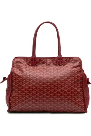 GOYARD Bolso de viaje Goyardine Sac Hardy Pet Carrier PM 2012