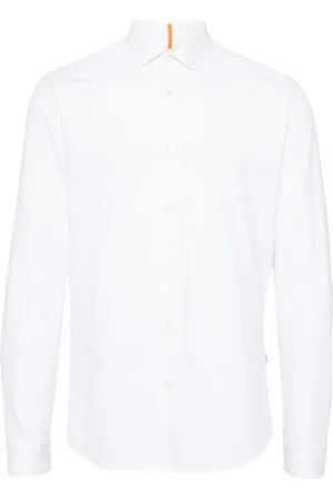 HUGO BOSS Camisa con logo bordado