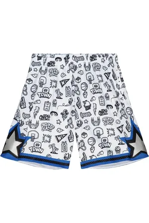 Mitchell & Ness Pantalones cortos de baloncesto "Orlando Magic 1994" Doodle