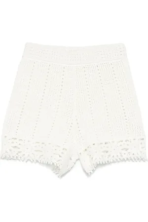 Maje Pantalones cortos de ganchillo