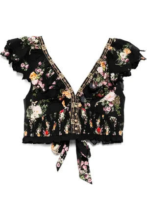 Camilla Top con cuello en V