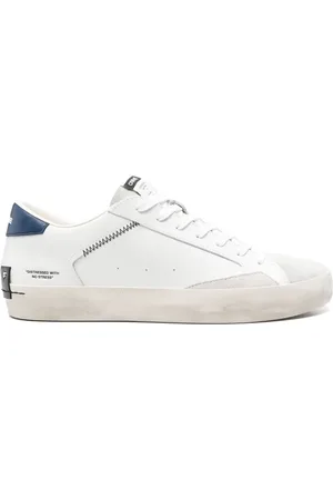 Crime london Zapatillas con efecto envejecido