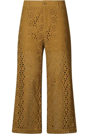 Liu Jo Pantalones capri bordados