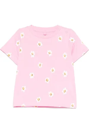 Stella McCartney Camiseta con motivo floral