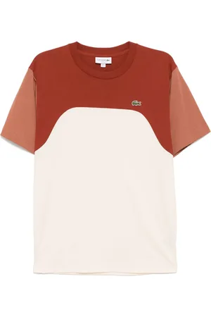 Lacoste Camiseta con diseño colour block