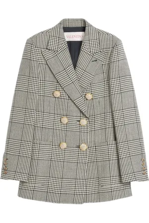 VALENTINO GARAVANI Blazer con motivo pied de poule
