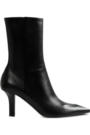 Amina Muaddi Botas Christine con tacón de 80 mm