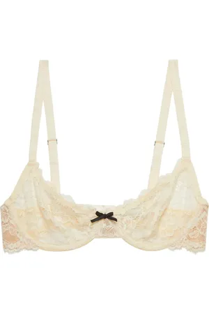 FLEUR DU MAL Sujetador balconette Bianca