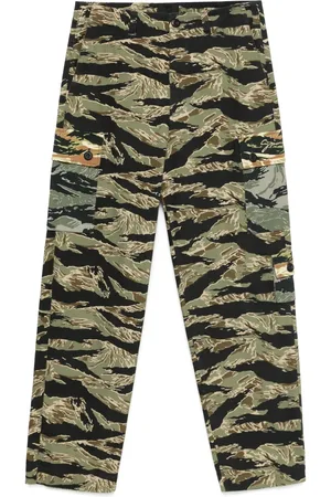 Givenchy Pantalones cargo con motivo militar