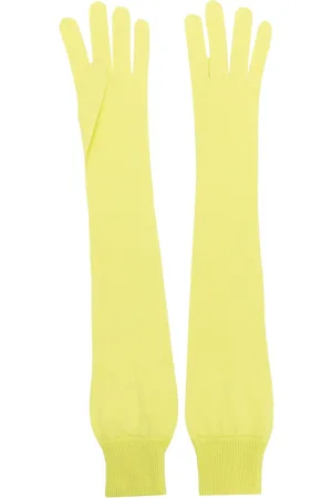 ERMANNO SCERVINO Guantes de canalé largos