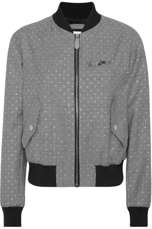 Philipp Plein Chaqueta bómber corta con cremallera