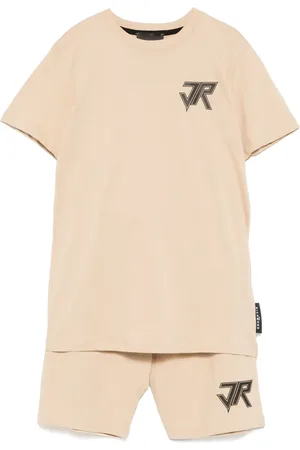John Richmond Set de pantalones cortos con logo estampado