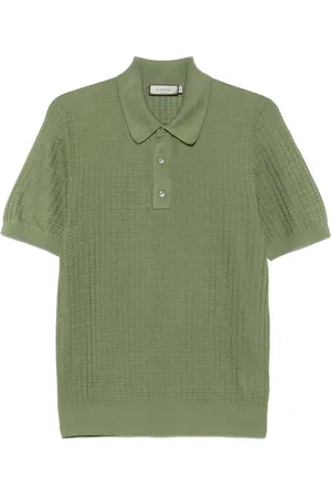 CANALI Polo texturizado