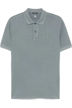 C.P. Company Polo con logo bordado