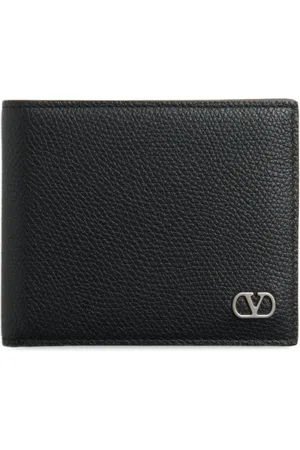 VALENTINO GARAVANI Cartera VLogo Signature plegable de cuero