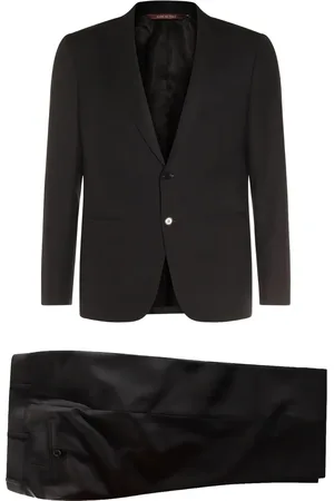 CANALI Traje con parche del logo