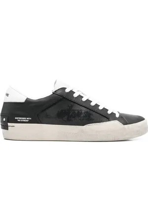 Crime london Zapatillas con efecto envejecido