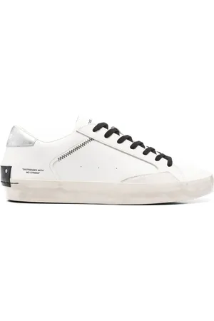 Crime london Zapatillas con efecto envejecido