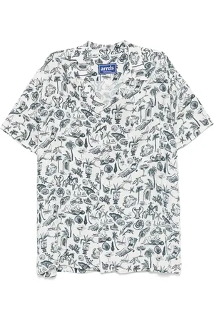 ARRELS Barcelona Camisa con estampado gráfico