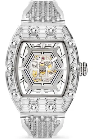 Philipp Plein Reloj Crypto King Hexagon Ice Breaker de 55 mm