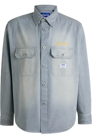 HUGO BOSS Camisa a rayas
