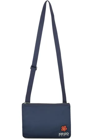 Kenzo Bolso de hombro con parche del logo