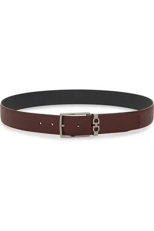 Salvatore Ferragamo Cinturón Gancini reversible