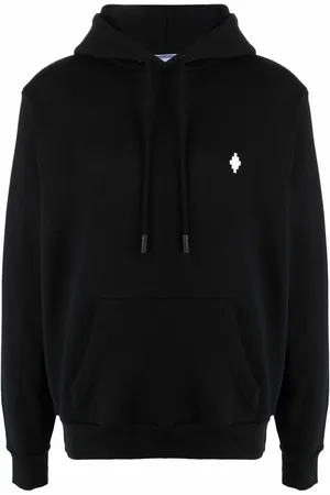 MARCELO BURLON Sudadera con capucha y logo bordado