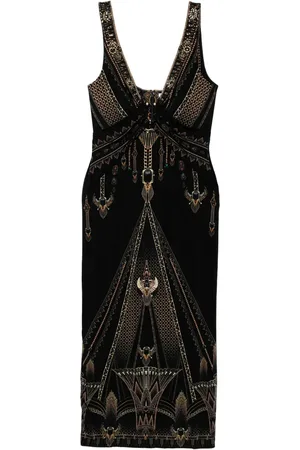 Camilla Vestido sin mangas con detalles