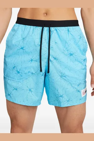 Nike Pantalones cortos de running Stride D.y.e "Blue Chill/Light Crimson"