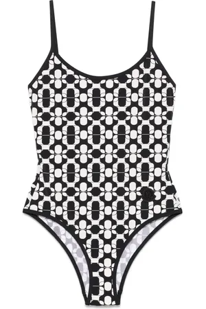 Moncler Bañador con estampado geométrico