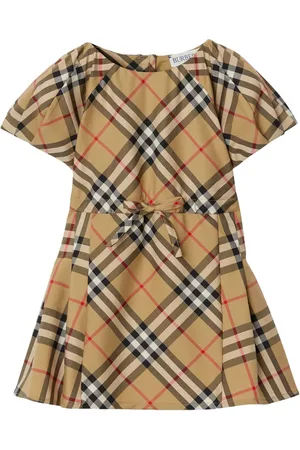 Burberry Vestido corto a cuadros