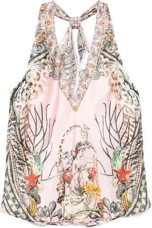 Camilla Top con cuello en V