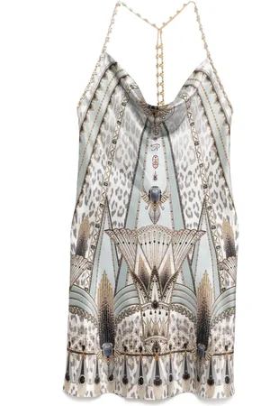 Camilla Vestido The Sahara Starlet Short Bias Halter