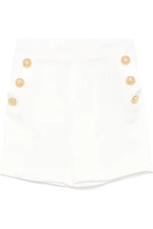 Balmain Bermudas con monograma PB