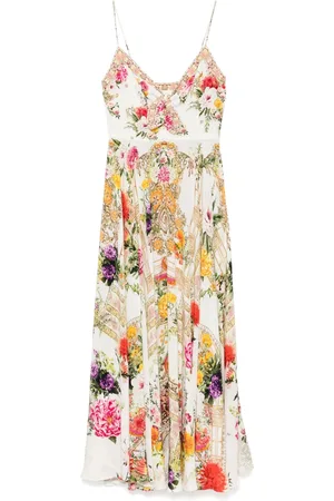Camilla Vestido The Egyptian Rose Tie Front