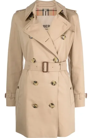 Burberry Gabardina corta Kensington Heritage