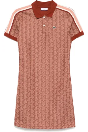 Lacoste Vestido Monogram Jacquard