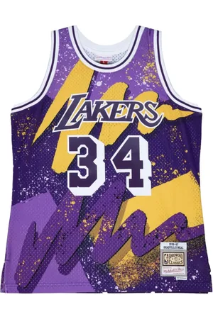 Mitchell & Ness Top sin mangas Hyper Hoops Swingman NBA LA Lakers 96 Shaquille O