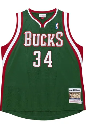 Mitchell & Ness Jersey de baloncesto NBA Milwaukee Bucks 2013 Giannis Antetokounmpo