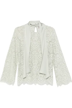 D.EXTERIOR Blusa de encaje