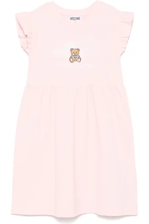 Moschino Vestido con logo bordado