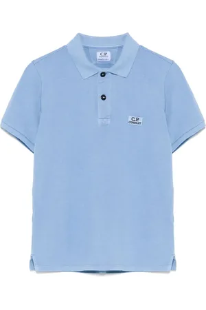 C.P. Company Polo con parche del logo