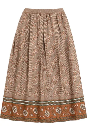 VALENTINO GARAVANI Falda de punto en jacquard