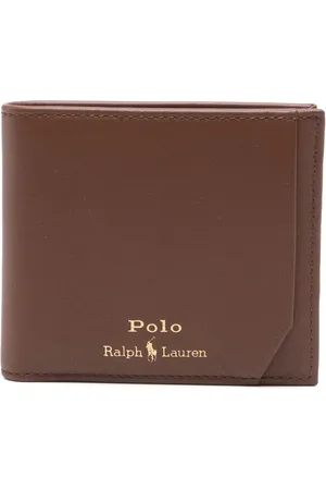 Ralph Lauren Billetera plegable de piel